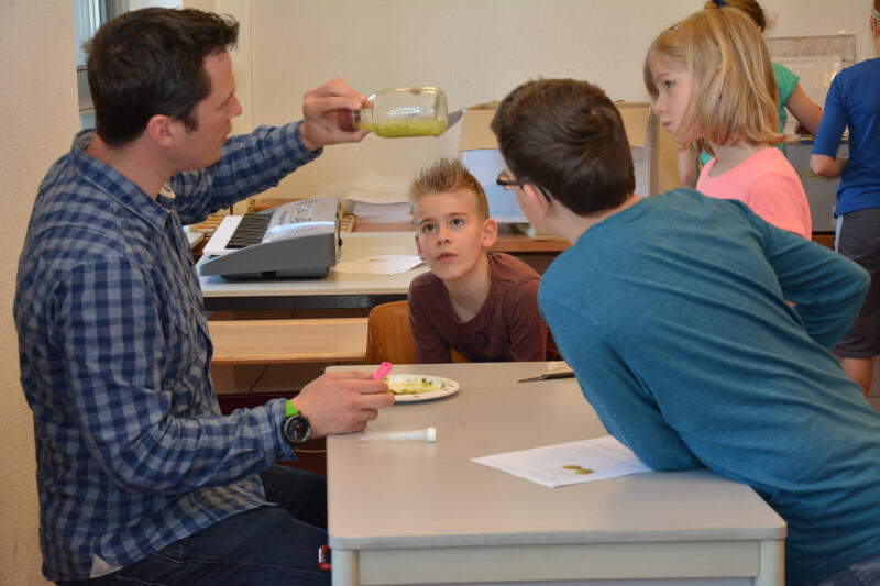 Onderzoeker in de klas