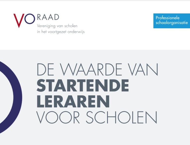 Katern VO-raad: De waarde van startende leraren